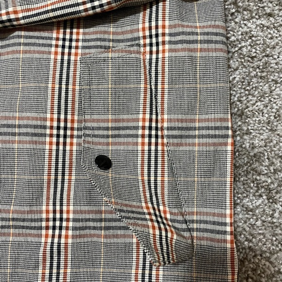 Madewell Plaid Brookwood Raincoat (sold out in stores) - Picture 4 of 8